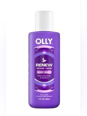🚨5/$25 OLLY Renew Mood + Skin Relaxing Jasmine Bergamot Body Wash